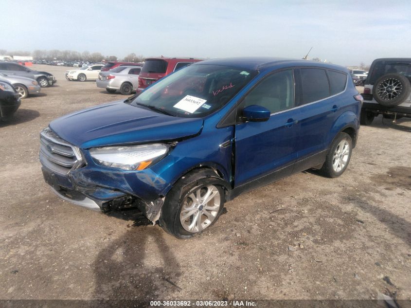 2017 FORD ESCAPE SE - 1FMCU0GD3HUD39118