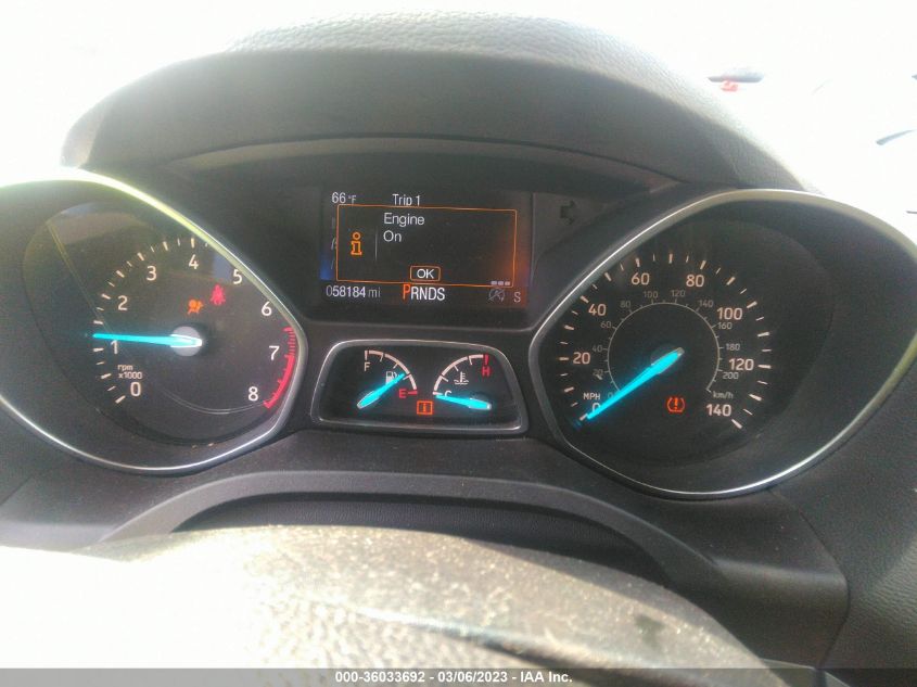 2017 FORD ESCAPE SE - 1FMCU0GD3HUD39118