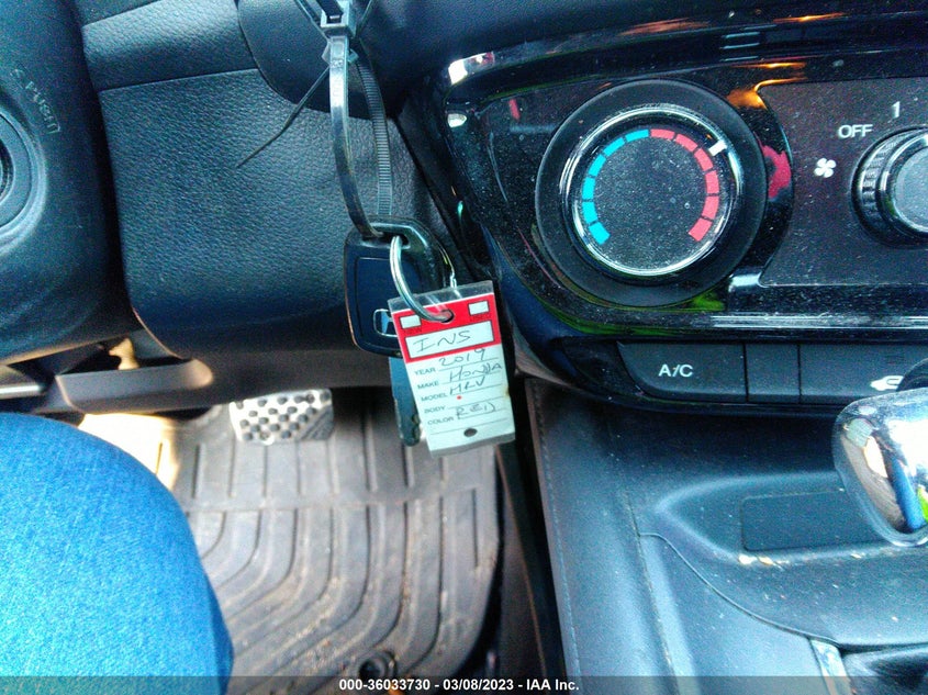 VIN 3CZRU6H14KG706683 2019 HONDA HR-V SPORT