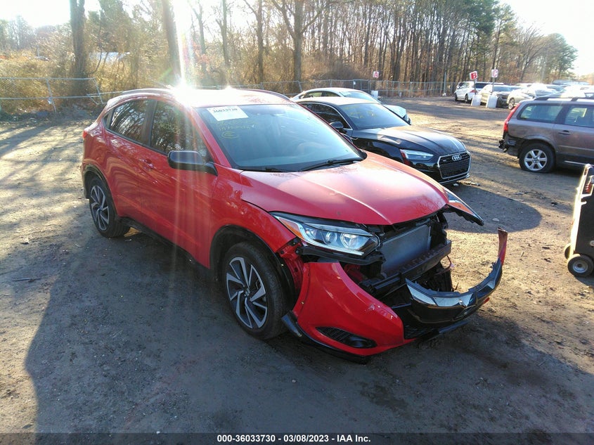 VIN 3CZRU6H14KG706683 2019 HONDA HR-V SPORT