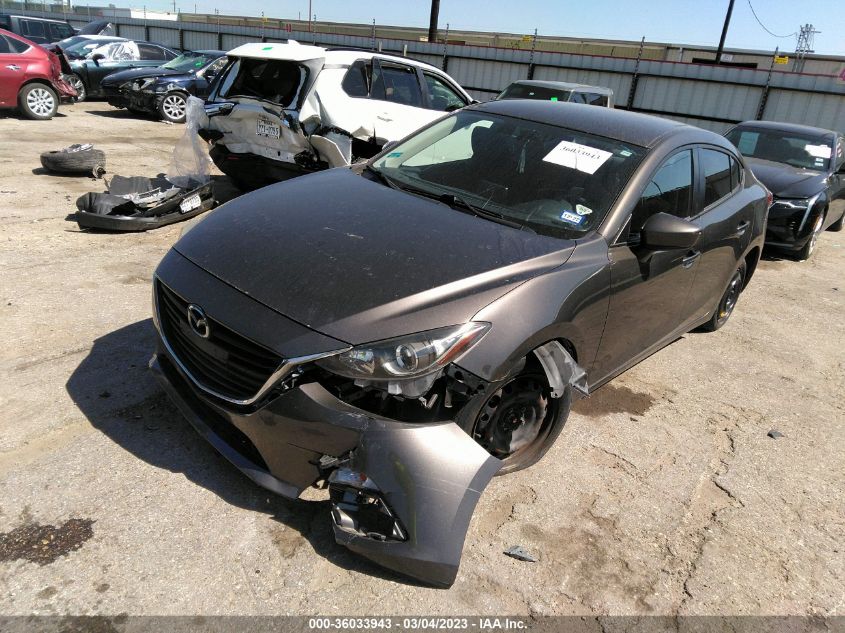 2015 MAZDA MAZDA3 I SPORT - JM1BM1U70F1249170