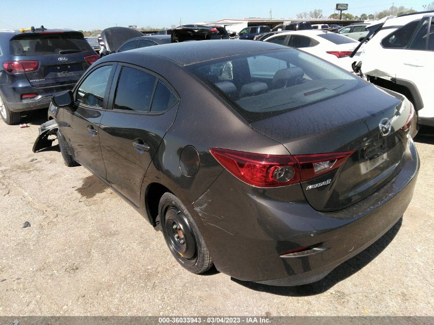 2015 MAZDA MAZDA3 I SPORT - JM1BM1U70F1249170
