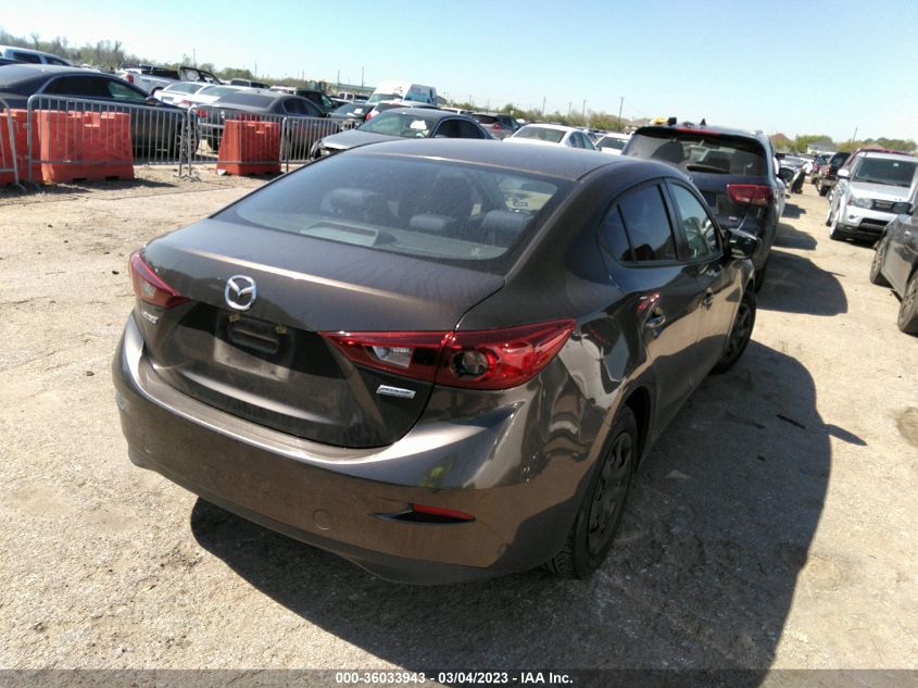 2015 MAZDA MAZDA3 I SPORT - JM1BM1U70F1249170