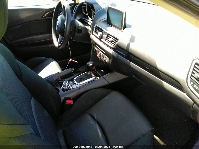 2015 MAZDA MAZDA3 I SPORT - JM1BM1U70F1249170