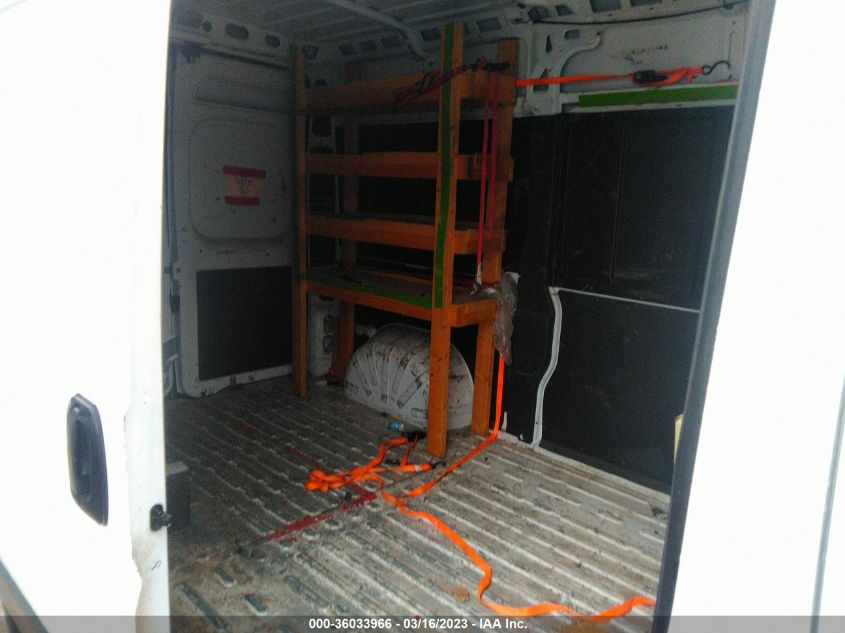 2018 RAM PROMASTER 1500 136" WB 3C6TRVBG8JE140436