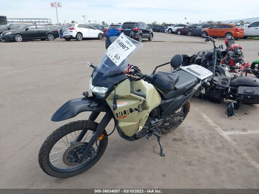 2022 KAWASAKI KL650 G - ML5KLEG10NDA09886