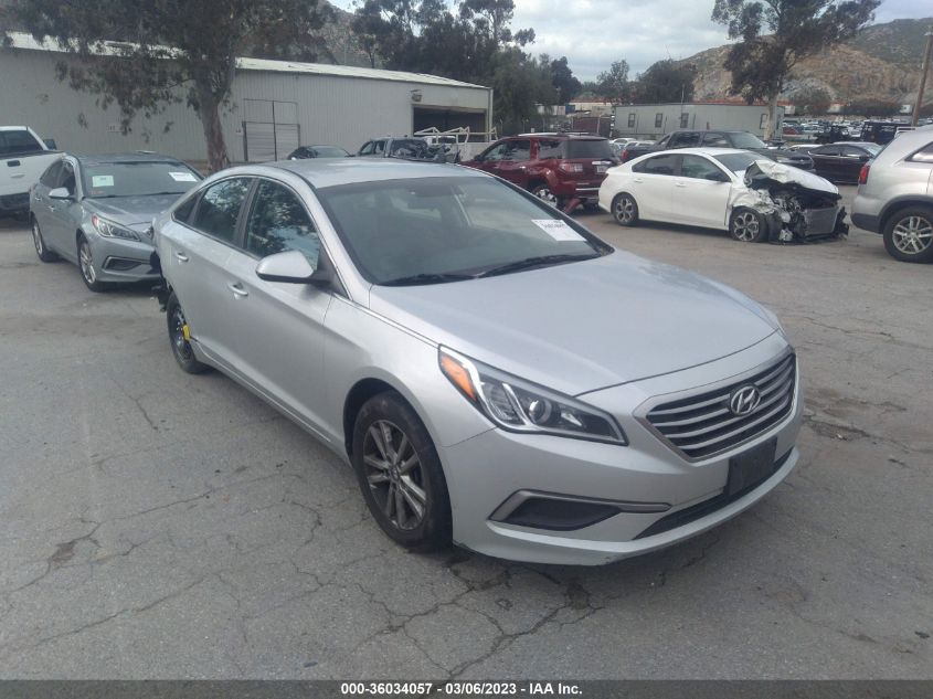 2017 HYUNDAI SONATA 2.4L - 5NPE24AF4HH530867