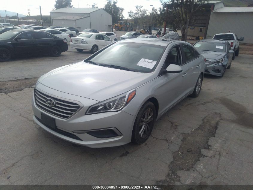 2017 HYUNDAI SONATA 2.4L - 5NPE24AF4HH530867