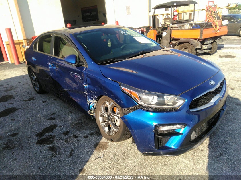 3KPF24AD9KE078610 KIA FORTE LXS 2019