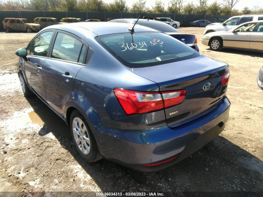 2016 KIA RIO LX - KNADM4A31G6542069