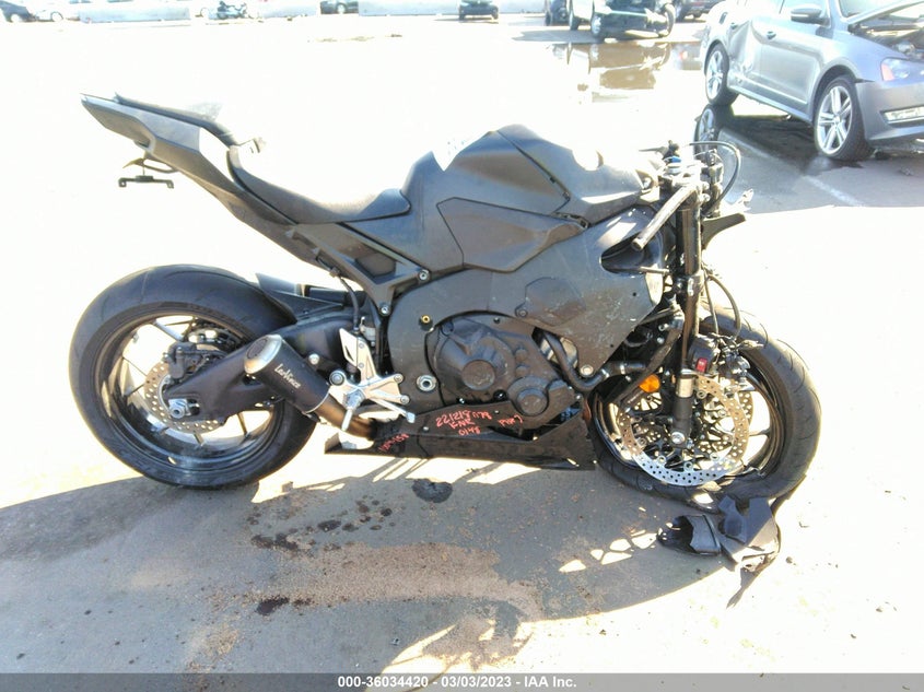 VIN JH2SC7759MK400148 2021 HONDA CBR1000 RA