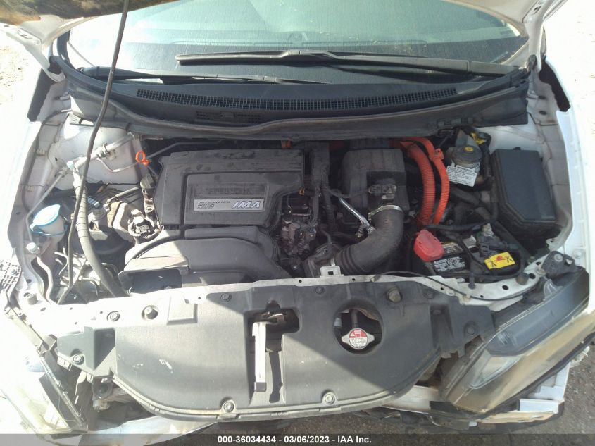 2014 HONDA CIVIC HYBRID 19XFB4F26EE001754