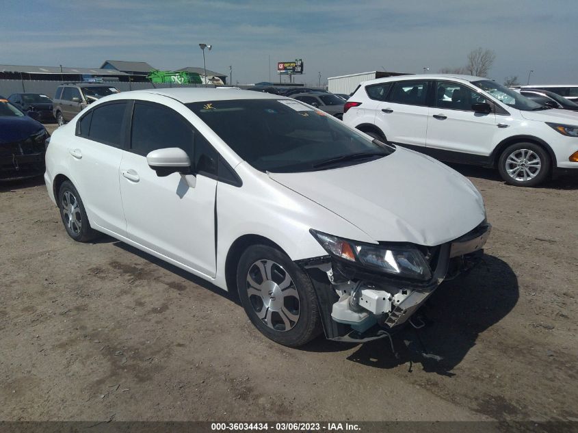2014 HONDA CIVIC HYBRID - 19XFB4F26EE001754