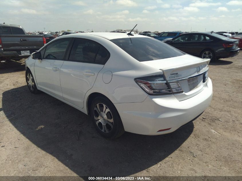2014 HONDA CIVIC HYBRID 19XFB4F26EE001754