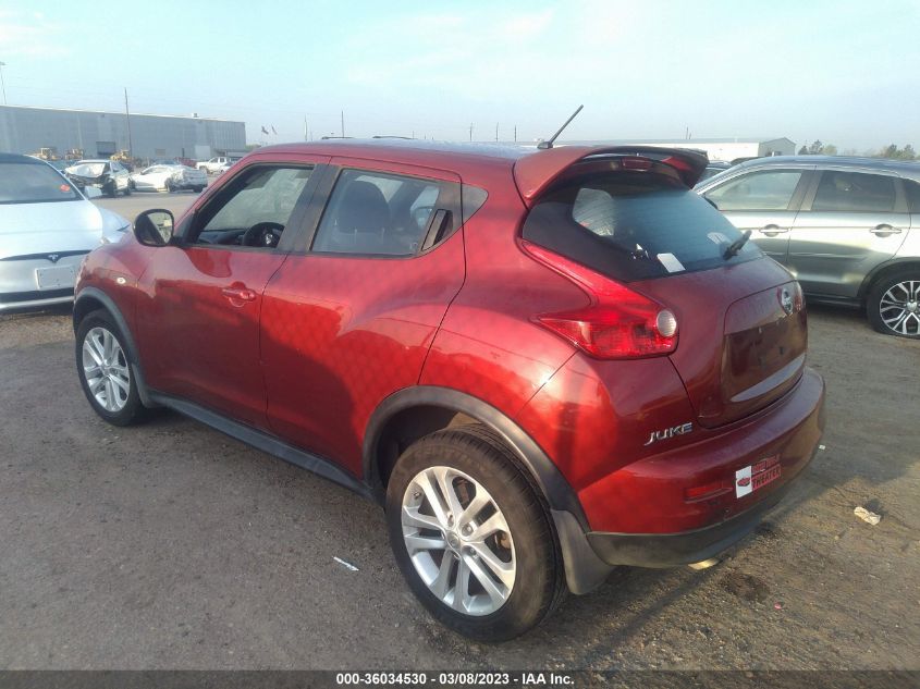 2013 NISSAN JUKE S - JN8AF5MR3DT209606