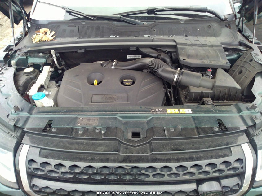 VIN SALVP2BG6HH196247 2017 LAND ROVER RANGE ROVER EVOQUE SE