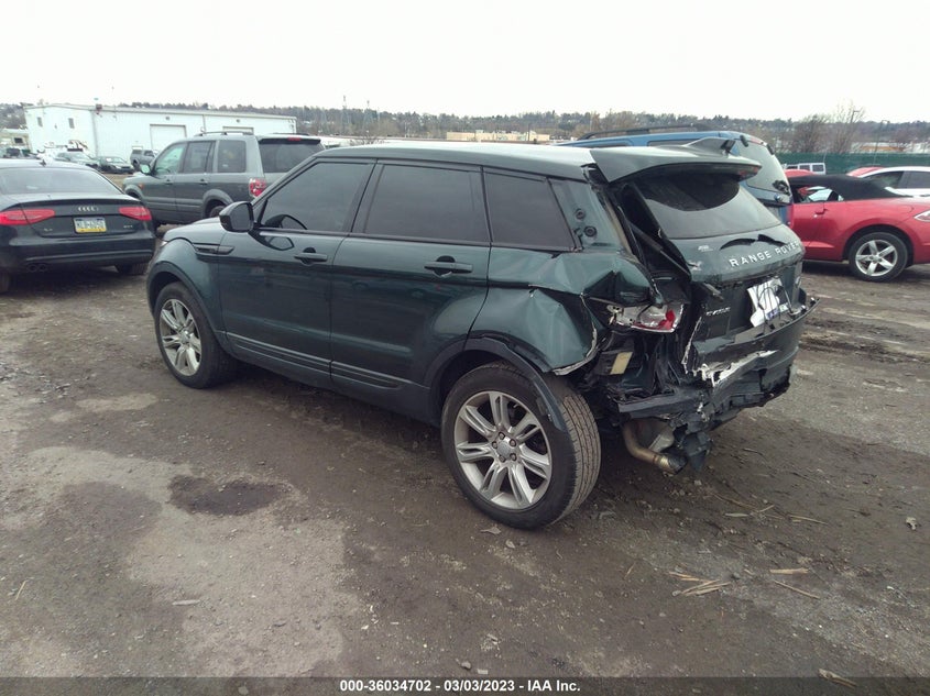 VIN SALVP2BG6HH196247 2017 LAND ROVER RANGE ROVER EVOQUE SE
