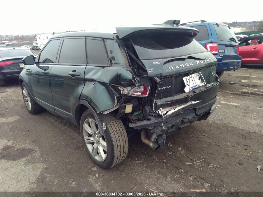 VIN SALVP2BG6HH196247 2017 LAND ROVER RANGE ROVER EVOQUE SE