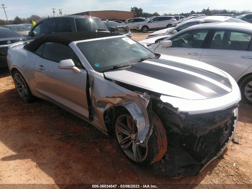 2017 CHEVROLET CAMARO 1LT - 1G1FB3DX5H0128977
