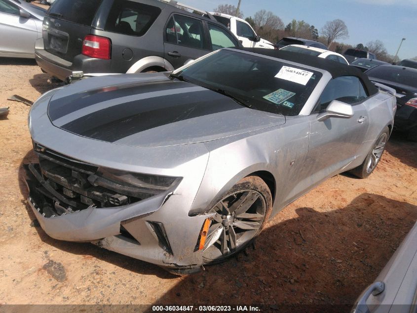 2017 CHEVROLET CAMARO 1LT - 1G1FB3DX5H0128977