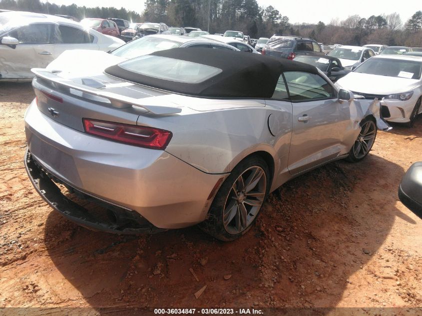 2017 CHEVROLET CAMARO 1LT - 1G1FB3DX5H0128977
