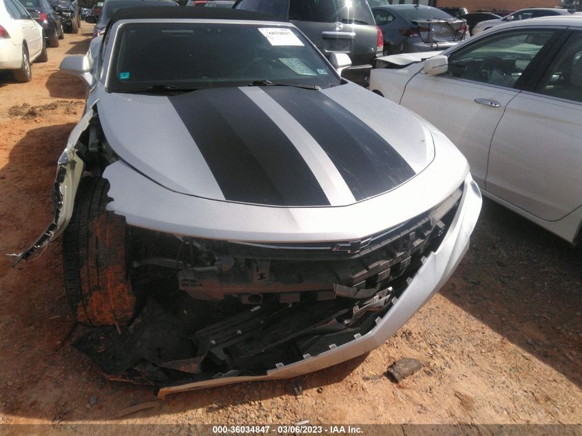 2017 CHEVROLET CAMARO 1LT - 1G1FB3DX5H0128977
