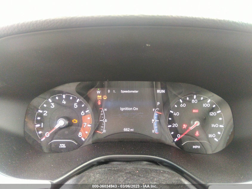 VIN 3C4NJDBB6NT208497 2022 JEEP COMPASS LATITUDE