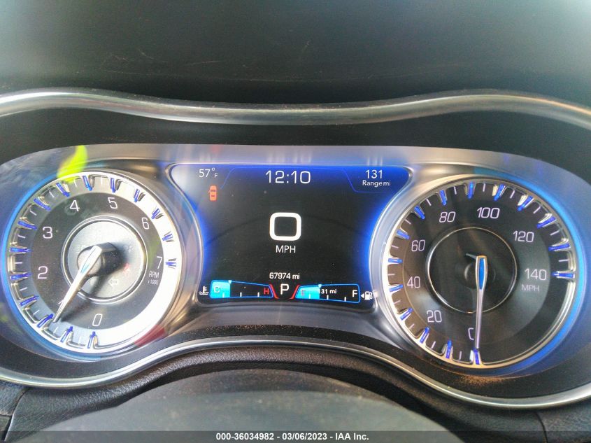 2017 CHRYSLER 300 LIMITED - 2C3CCAAG1HH577427