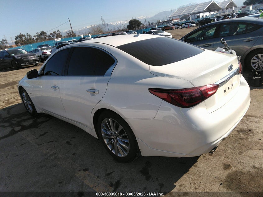 VIN JN1EV7AP4LM203338 2020 INFINITI Q50 3.0T LUXE