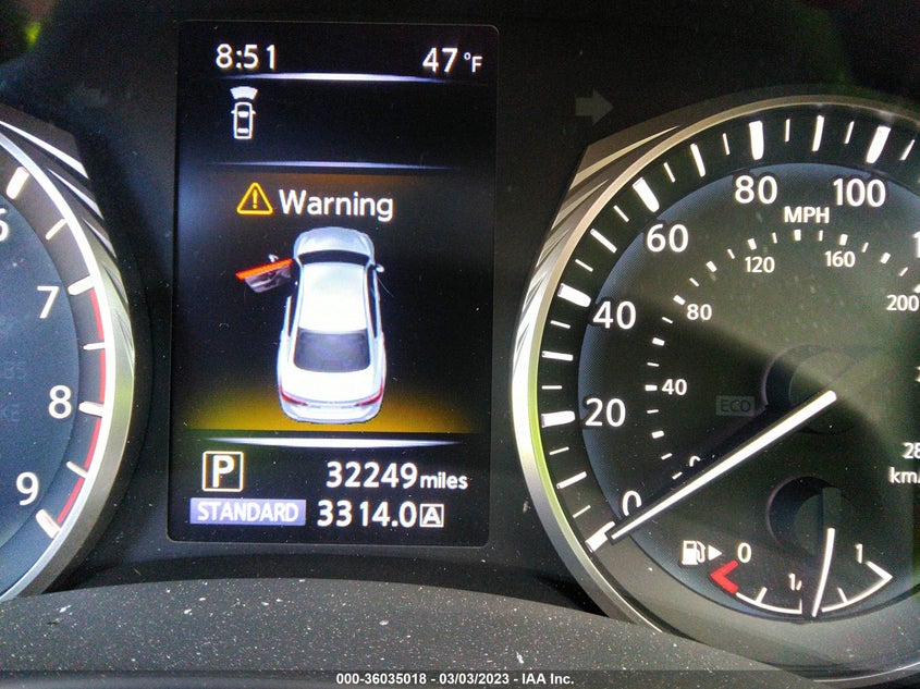 VIN JN1EV7AP4LM203338 2020 INFINITI Q50 3.0T LUXE