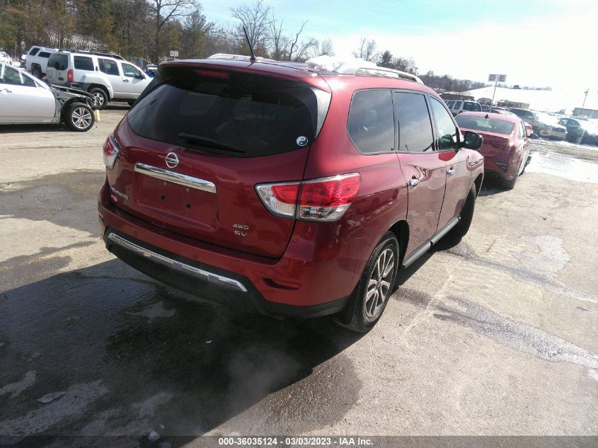 2016 NISSAN PATHFINDER SV - 5N1AR2MM9GC630557