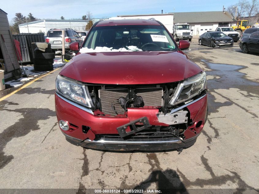 2016 NISSAN PATHFINDER SV - 5N1AR2MM9GC630557