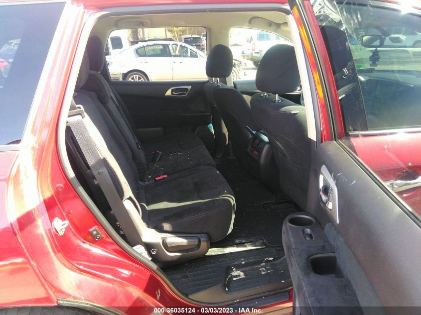 2016 NISSAN PATHFINDER SV - 5N1AR2MM9GC630557