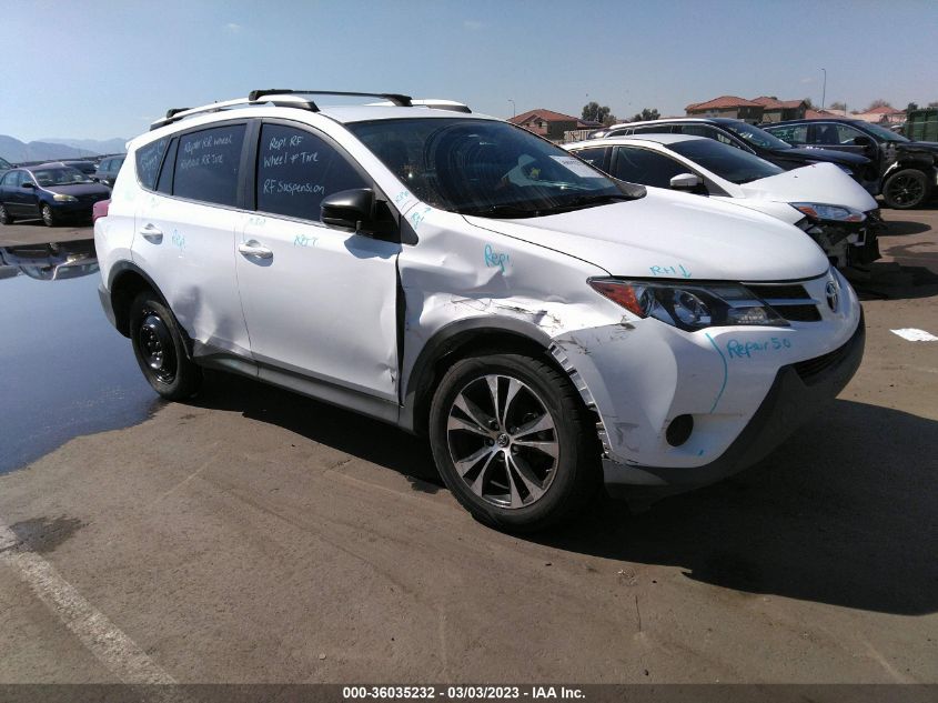 2015 TOYOTA RAV4 LE - 2T3BFREV0FW270009