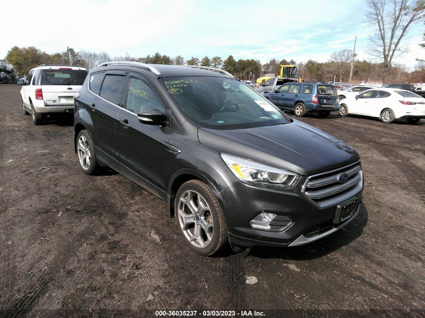 2017 FORD ESCAPE TITANIUM - 1FMCU9J98HUA07913