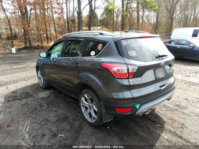 2017 FORD ESCAPE TITANIUM - 1FMCU9J98HUA07913