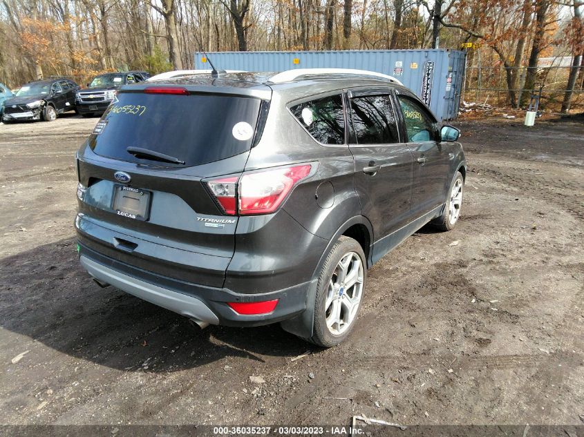 2017 FORD ESCAPE TITANIUM - 1FMCU9J98HUA07913