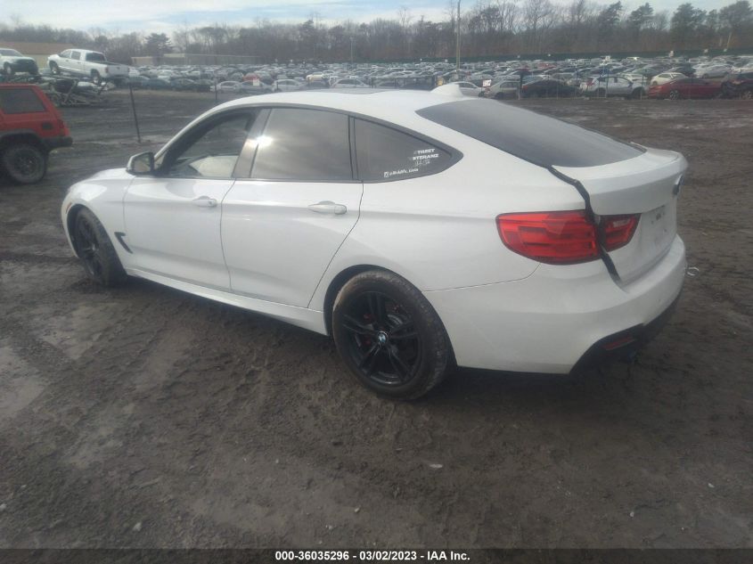 2015 BMW 3 SERIES GRAN TURISMO 335I XDRIVE WBA3X9C51FD868432