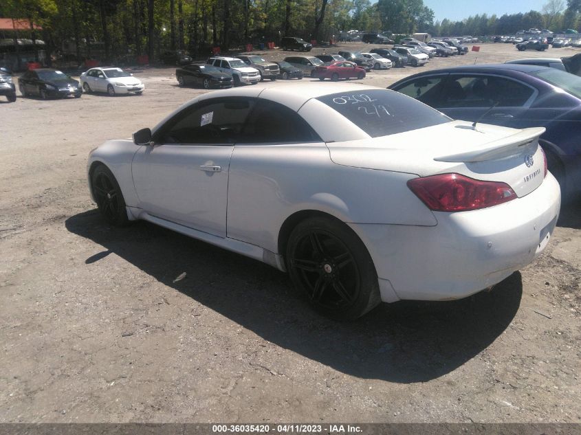2013 INFINITI G37 - JN1CV6FE9DM770302