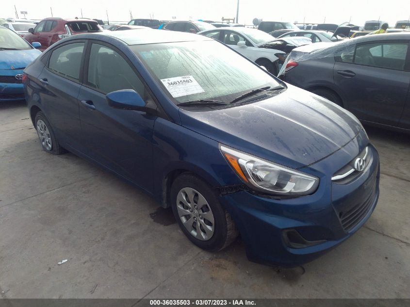 2017 HYUNDAI ACCENT SE - KMHCT4AEXHU318309