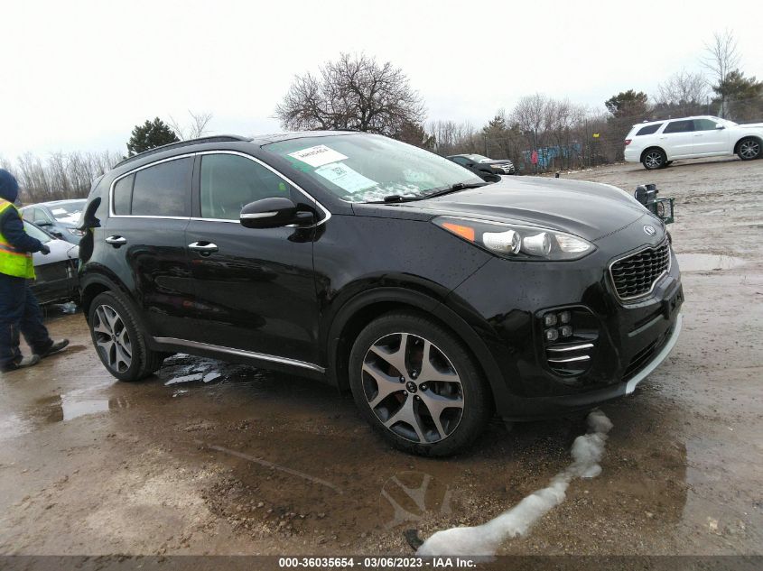 2018 KIA SPORTAGE SX TURBO - KNDPR3A64J7387976