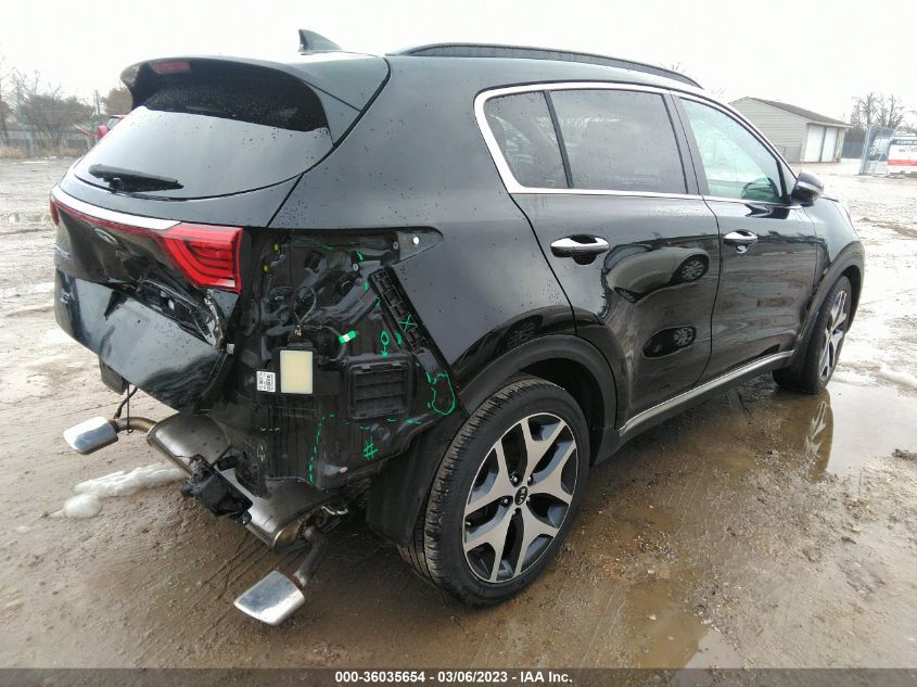 2018 KIA SPORTAGE SX TURBO - KNDPR3A64J7387976