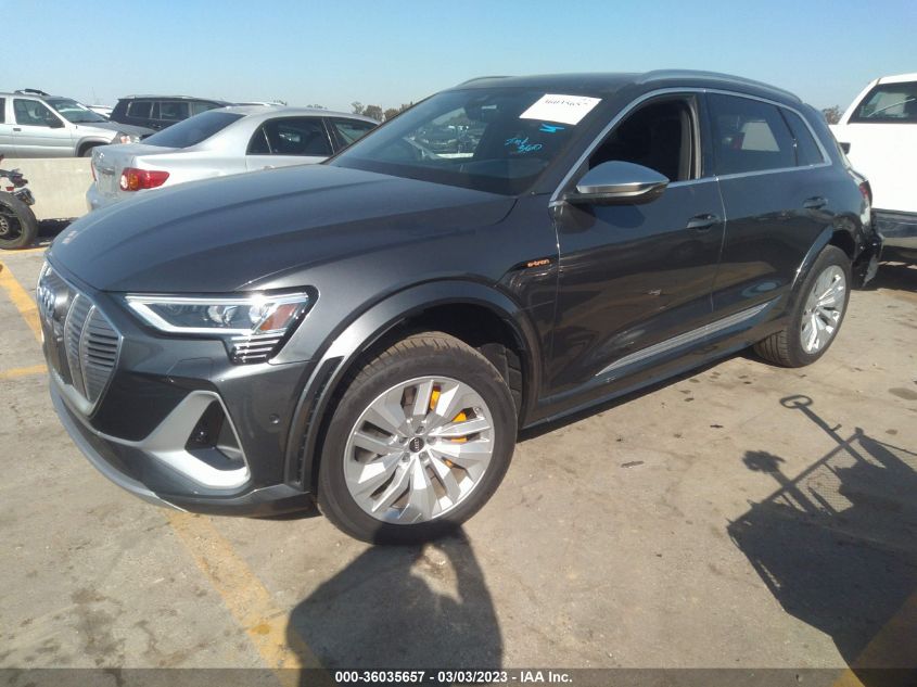 2022 AUDI E-TRON S PRESTIGE WA1VCBGE1NB038644