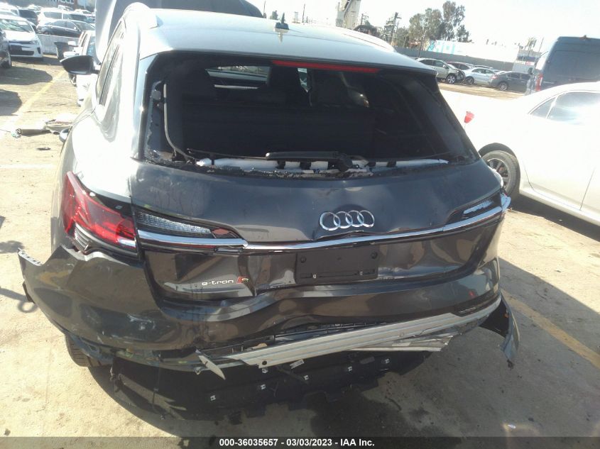 2022 AUDI E-TRON S PRESTIGE WA1VCBGE1NB038644
