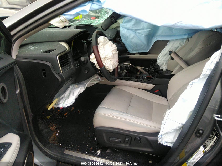 VIN 2T2HZMAA8MC193948 2021 LEXUS RX RX 350