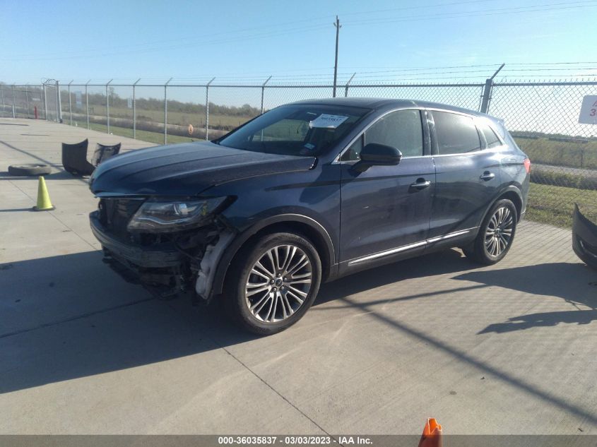 2016 LINCOLN MKX RESERVE - 2LMPJ6LR1GBL40517