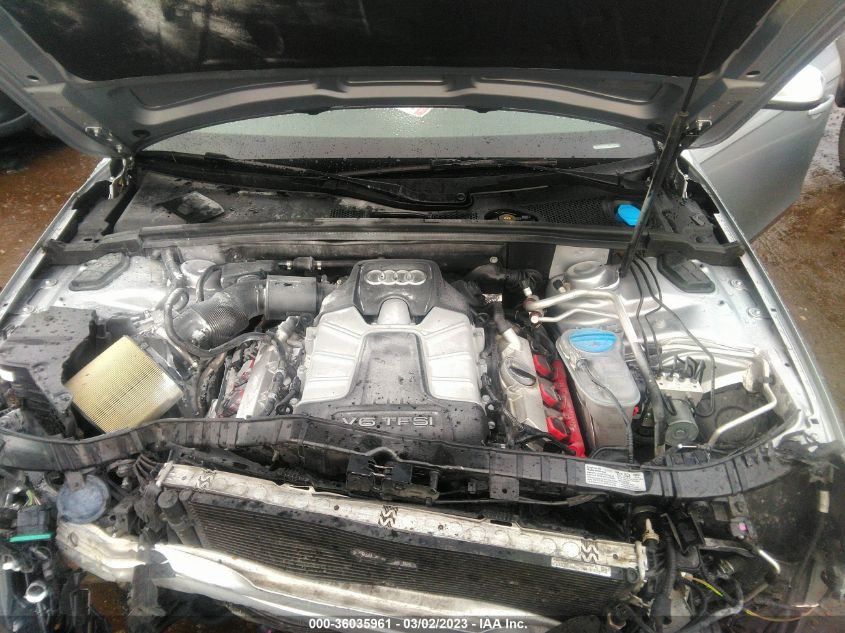 2015 AUDI S4 PREMIUM PLUS - WAUBGAFLXFA100876