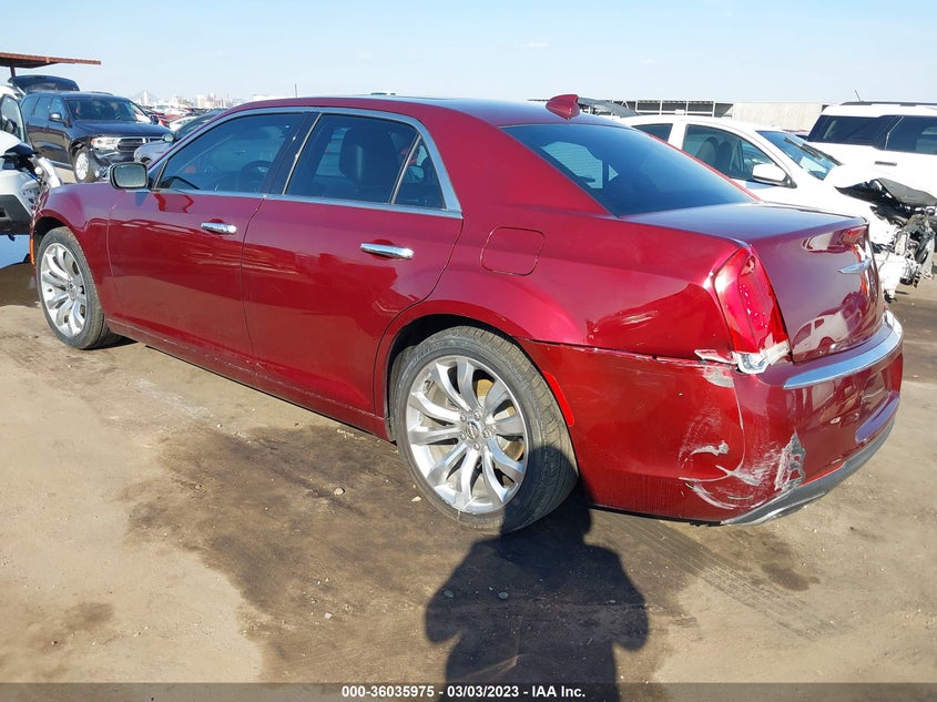 VIN 2C3CCAEG5KH631314 2019 CHRYSLER 300 LIMITED