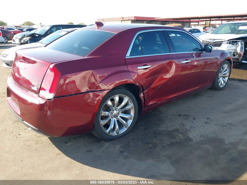 VIN 2C3CCAEG5KH631314 2019 CHRYSLER 300 LIMITED