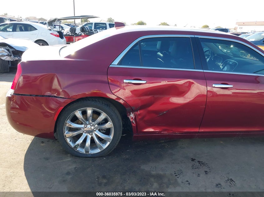 VIN 2C3CCAEG5KH631314 2019 CHRYSLER 300 LIMITED